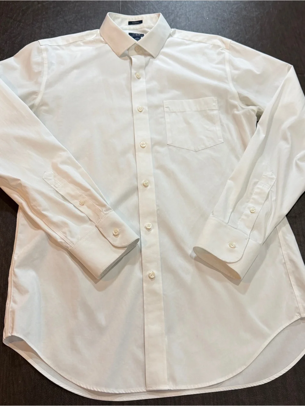 J.Crew Thompson Stretch Wrinkle Free Dress Shirt, Size M 15-15.5